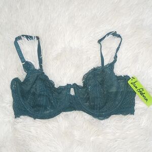 Sam Edelman Deep Teal Lace Bra